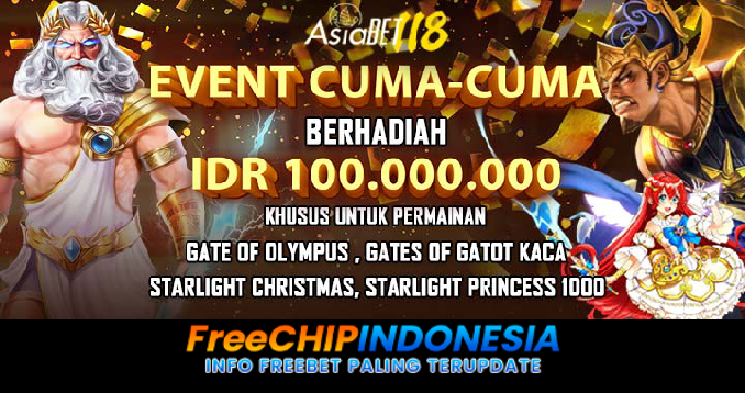 AsiaBet118 Freechip Indonesia Rp 10.000 Tanpa Deposit