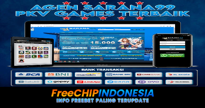 SARANA99 Freechip Indonesia Rp 10.000 Tanpa Deposit