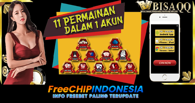 BISAQQ Freechip Indonesia Rp 10.000 Tanpa Deposit
