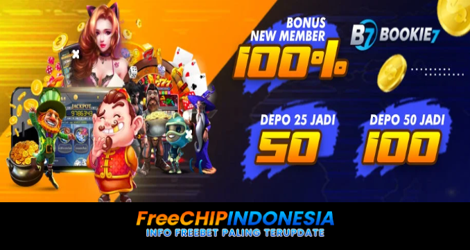 Bookie7 Freechip Indonesia Rp 10.000 Tanpa Deposit
