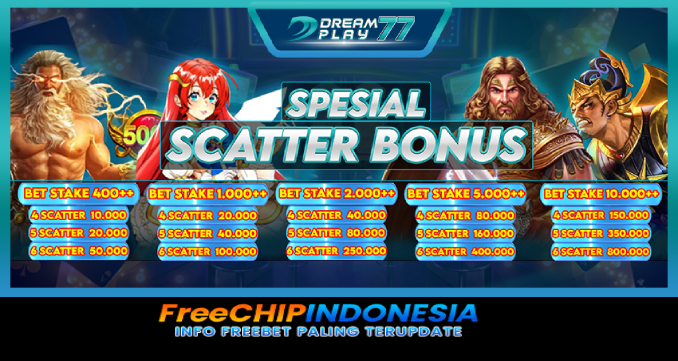 Dreamplay77 Freechip Indonesia Rp 10.000 Tanpa Deposit