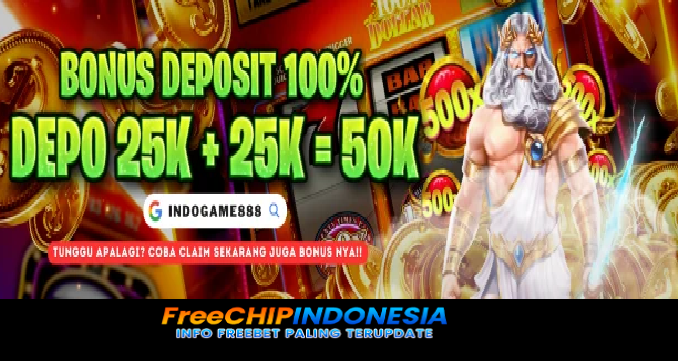 Indogame888 Freechip Indonesia Rp 10.000 Tanpa Deposit