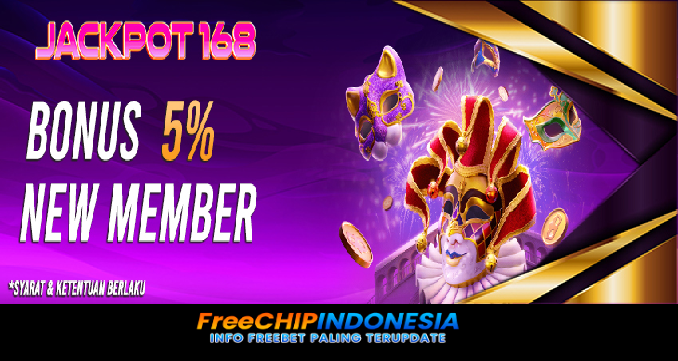 Jackpot168 Freechip Indonesia Rp 10.000 Tanpa Deposit