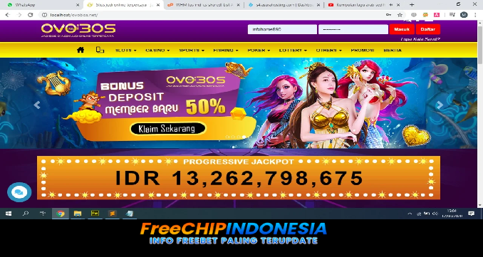 Ovobos Freechip Indonesia Rp 10.000 Tanpa Deposit