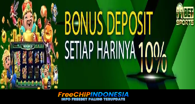 77betsports Freechip Indonesia Rp 10.000 Tanpa Deposit