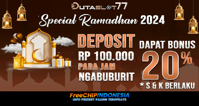 Dutaslot77 Freechip Indonesia Rp 10.000 Tanpa Deposit