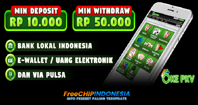 Okepkv Freechip Indonesia Rp 10.000 Tanpa Deposit