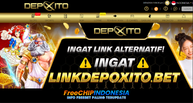 Depoxito Freechip Indonesia Rp 10.000 Tanpa Deposit